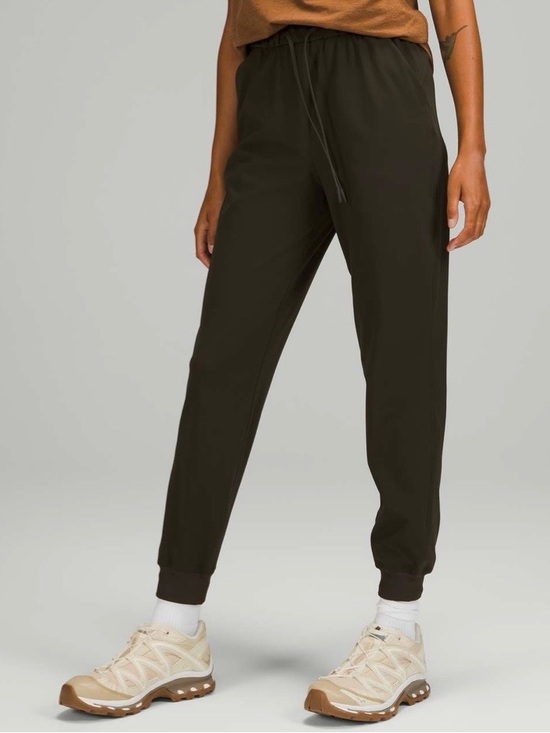 lululemon athletica Pants - Lululemon Stretch High-Rise Jogger‎ Dark Olive Green Pull-On Pants Size 8